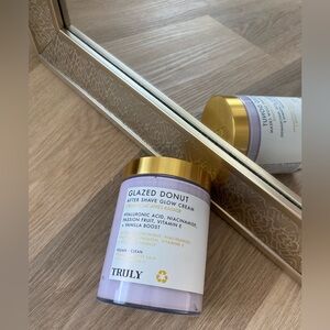 brand new truly jumbo glazed donut shaving butter